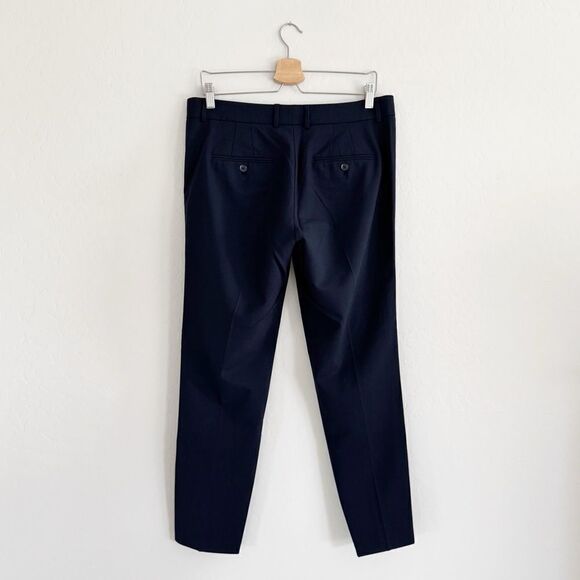 Vince Side Strapping Wool Pants in Coastal Blue Size 10 - Picture 4 of 9